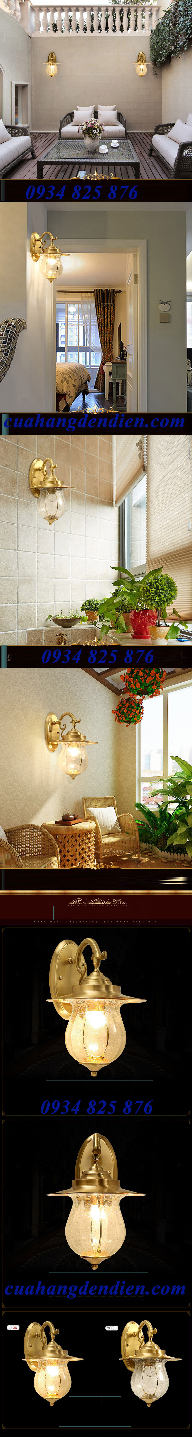 Đèn Gắn Tường Nội Ngoại Thất- DL633